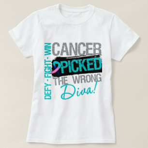 Thyroïde kanker trok de verkeerde diva t-shirt