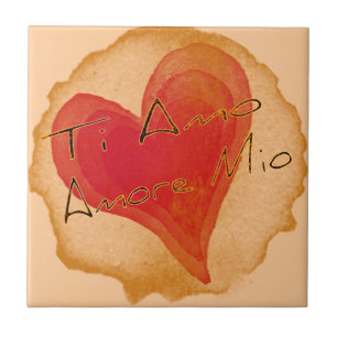 Ti Amo Amore Mio Tegeltje