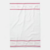 Ti amo (ik hou van je) Italiaans Theedoek (Verticaal)