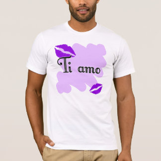Ti amo - Italiaans Ik hou van je T-shirt