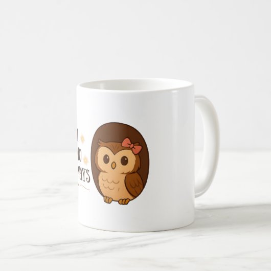 Ti Amo Owlways Mug (Devant droit)