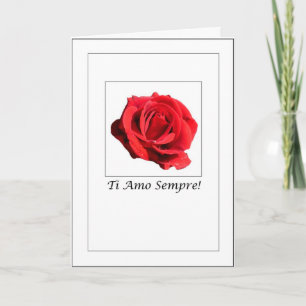 Ti Amo Sempre - Italiaans geliefde altijd Kaart