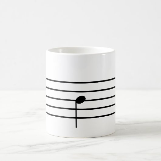 Ti Music Note Tea Mug (Centre)