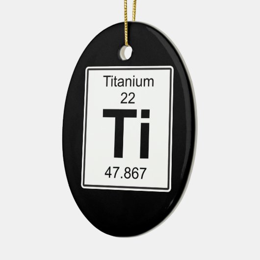 Ti - Titanium Keramisch Ornament (Links)