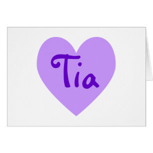 Tia in Paars