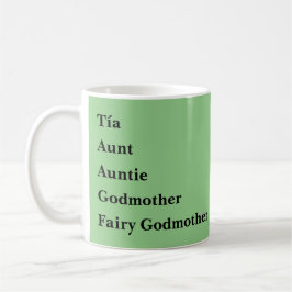 Tia tante tante Godmoeder Koffiemok
