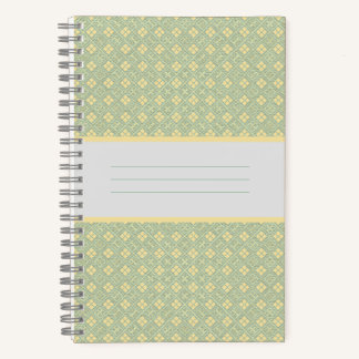 Tiaardiamantpatroon Notitieboek