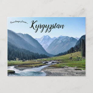 Tian Shan in Kirgizië Briefkaart