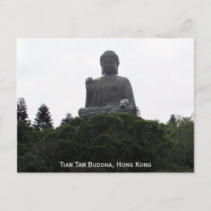 tian tan buddha hk briefkaart