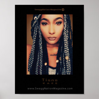 Tiana Raee Hoesje Poster