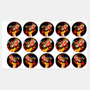 Tianlong Draak Labels