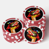 Tianlong Draak Poker Chips (Opstapeling)