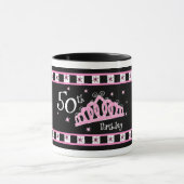 Tiara 50th Birthday Mok (Midden)