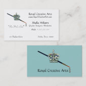 Tiara ARTIST Visitekaartjes (Voorkant / Achterkant)