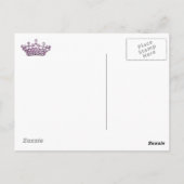 Tiara en Pareltjes briefkaarten (Achterkant)