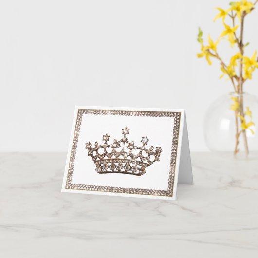Tiara et Gems cartes pour notes (Fleur jaune)