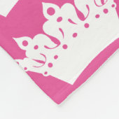 "Tiara" Fleece Blanket Deken (Hoek)