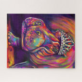 Tiara Hippo Art Puzzle (Horizontal)