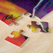 Tiara Hippo Art Puzzle Legpuzzel (Zijkant)