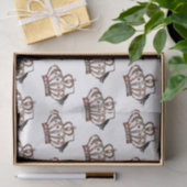 "Tiara - Klasse van+2022" Weefselpapier Tissuepapier (Geschenk)