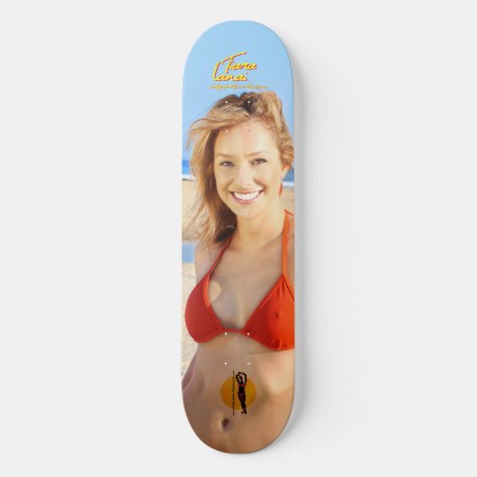 Tiara Lanai "Kasvot" Skateboard (Voorkant)