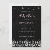 Tiara Princess C'est une invitation Baby shower fi (Dos)