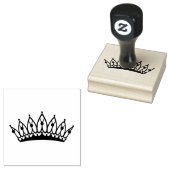 Tiara Stamp Rubberstempel (Gestempeld)