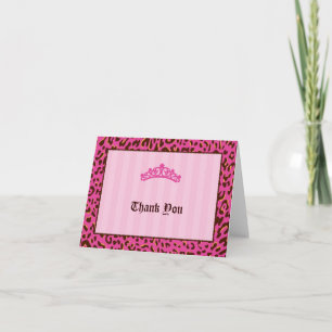 Tiara Thank You Card Bedankkaart