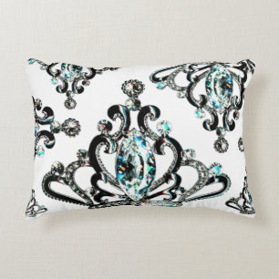 "Tiaras" Accent Pillow Kussen