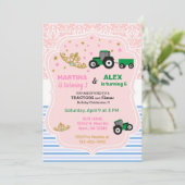 Tiaras en tractoren broedster. kaart (Staand voorkant)