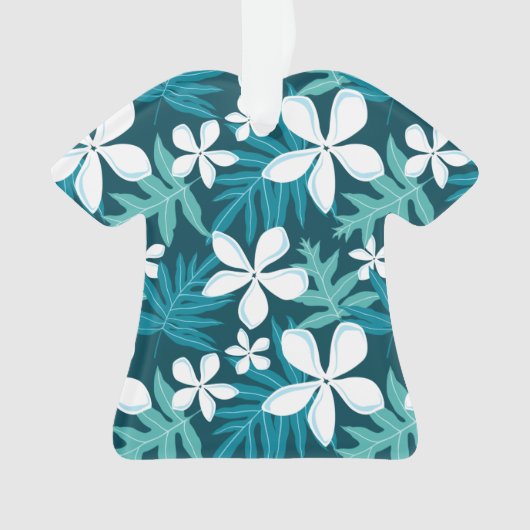 TIARE (BLAUWGROEN) ORNAMENT (voorkant)