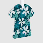 TIARE (BLAUWGROEN) ORNAMENT (voorkant)