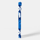 TIARE (BLUE) Hoesje-Mate iPhone CASE (Achterkant / Rechts)