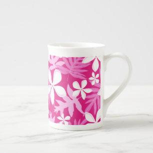 TIARE (HOT PINK) PORSELEIN KOP