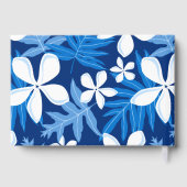 TIARE MOTIF EN BLEU (Verso)