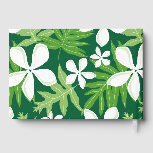 TIARE MOTIF EN VERT (Verso)