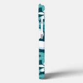 TIARE (TURQUOISE) iPhone / coque ipad (Verso / Gauche)