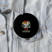Tiasaurus T Rex Dinosaur Family Matching Ronde Button 4,0 Cm (In situ)