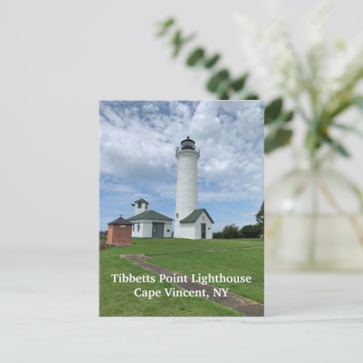 Tibbetts Point Lighthouse Briefkaart (Staand voorkant)