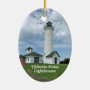 Tibbetts Point Lighthouse Keramisch Ornament