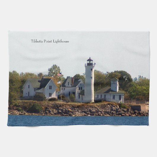 Tibbetts Point Lighthouse keukenhanddoek (Horizontaal)