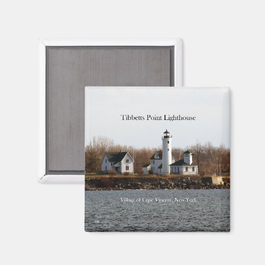 Tibbetts Point Lighthouse magnet Magneet (Voorkant / Achterkant)
