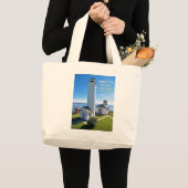 Tibbetts Point Lighthouse, New York Grote Tote Bag (Voorkant (product))