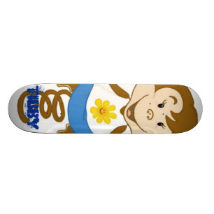 Tibby Blauw Skateboard