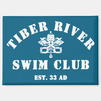 Tiber River Swim Club koelkastmagneet Magneet