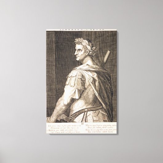 Tiberius Caesar (10 voor Christus - 54 AD) keizer Canvas Afdruk (Voorkant)