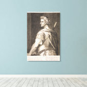 Tiberius Caesar (10 voor Christus - 54 AD) keizer Canvas Afdruk (Insitu (Houten vloer))