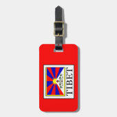 Tibet Bagagelabel (Voorkant verticaal)