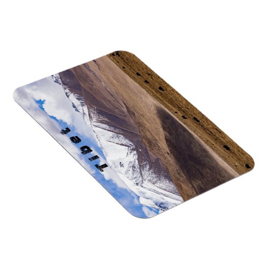 Tibet - Berglandschap met yaks Magneet (Rechterzijde)