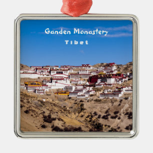 Tibet - Ganden boeddhistisch klooster Metalen Ornament